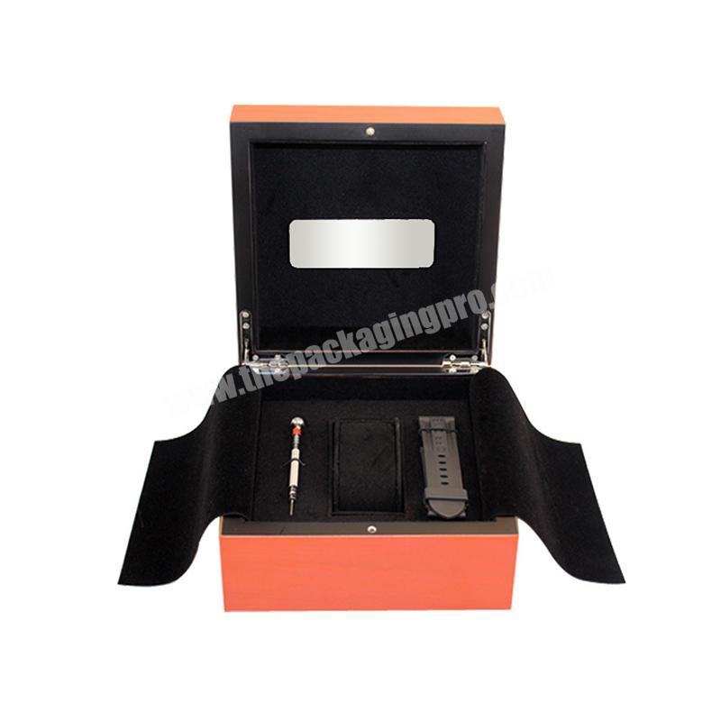 Luxury Custom Wood Watch Packing Box With Tools