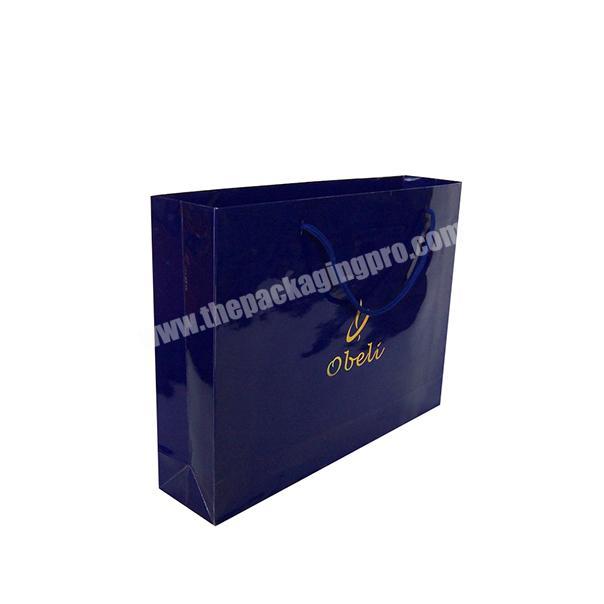 Good price medium paper bags sell well packaging paper bags for clothes elegant square paper bag