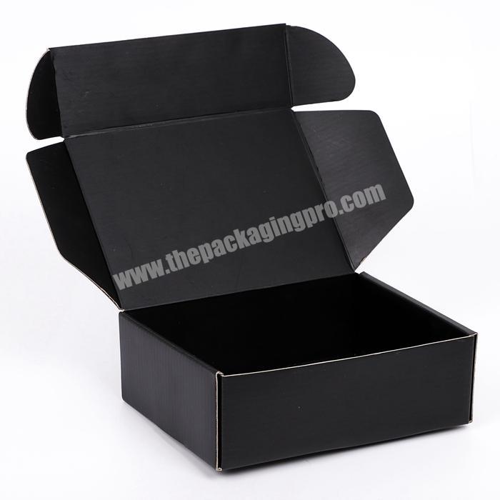 Wholesale strong double wall 4mm thick Paper corrugated mailing postage packaging mailer box