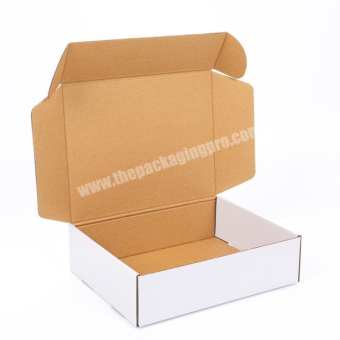 custom printed foldable hard tuck top corrugated shoe shipping boxes eco friendly kraft subscription mailer packaging box