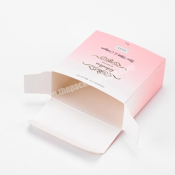 small package box packaging supplier soap packaging box custom size and color box with logo printed