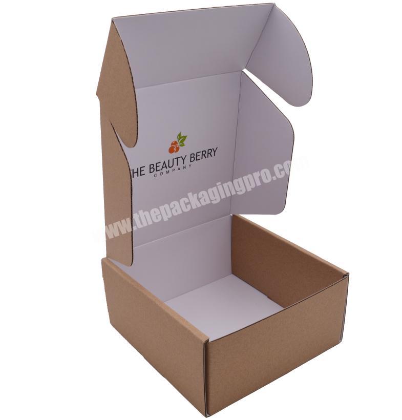 Custom corrugated mailer box packaging box for cosmetics