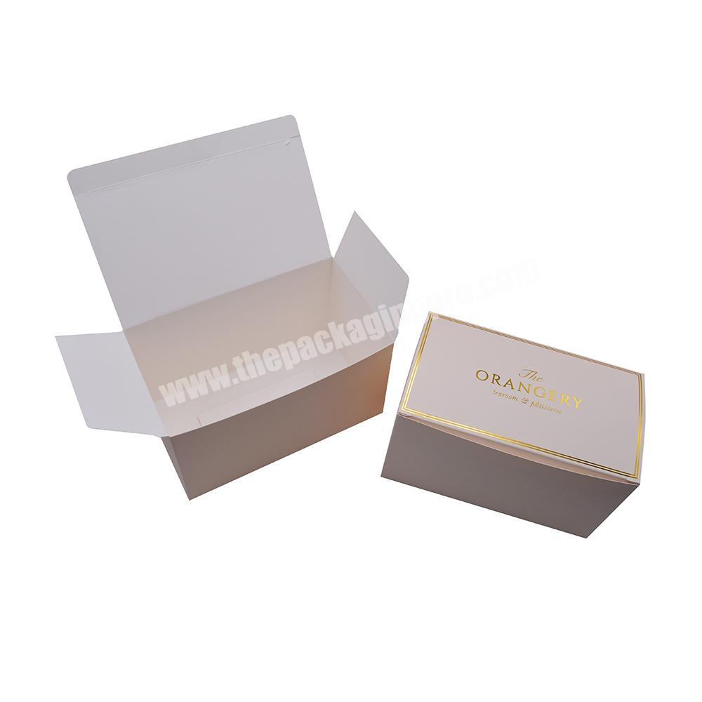 Custom Wholesale Cardboard Boxes For Packing White Packaging Box Paper Plain Gift Box For Cosmetic Makeup Small Gift