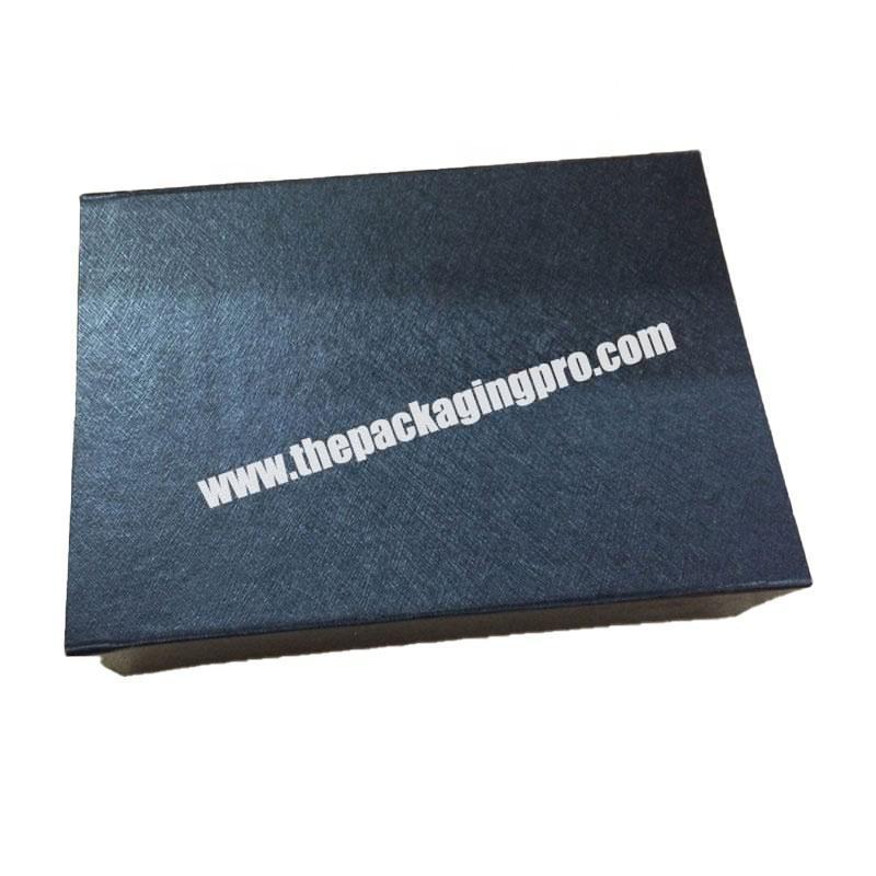 wholesale customized square magnetite cover cardboard gift recycle packaging  paper box
