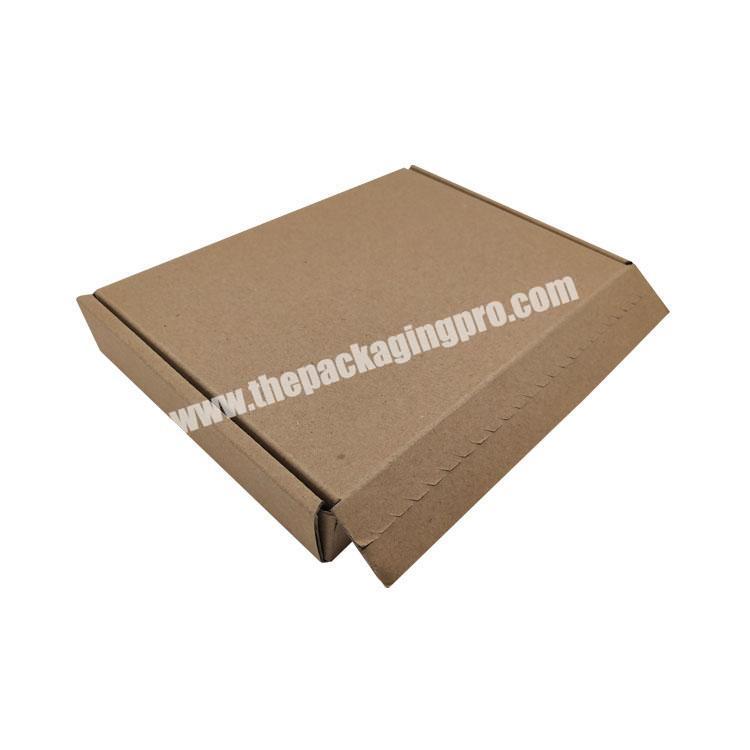 Eco recycled brown kraft paper shipping box mailing cardboard boxes for packing