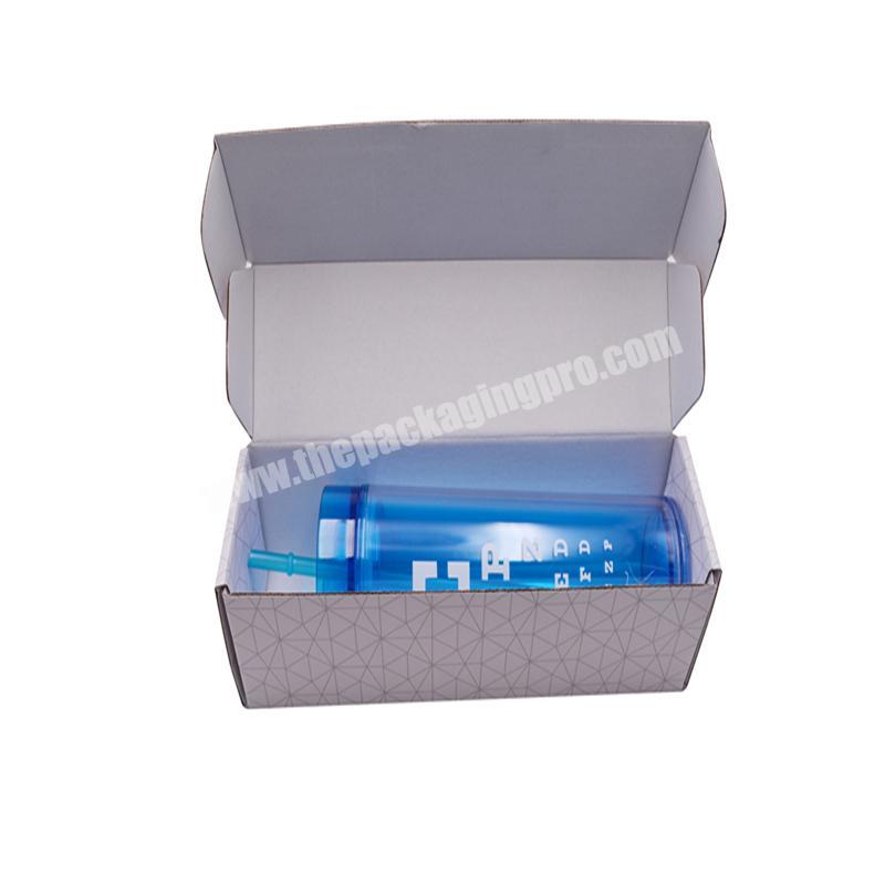 custom paper shipping box wine water bottle box for packaging