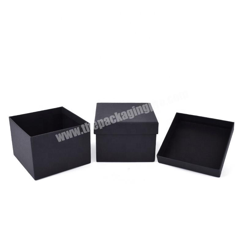 support customized big size square shape recycle eco friendly cheap flat kraft paper packaging box