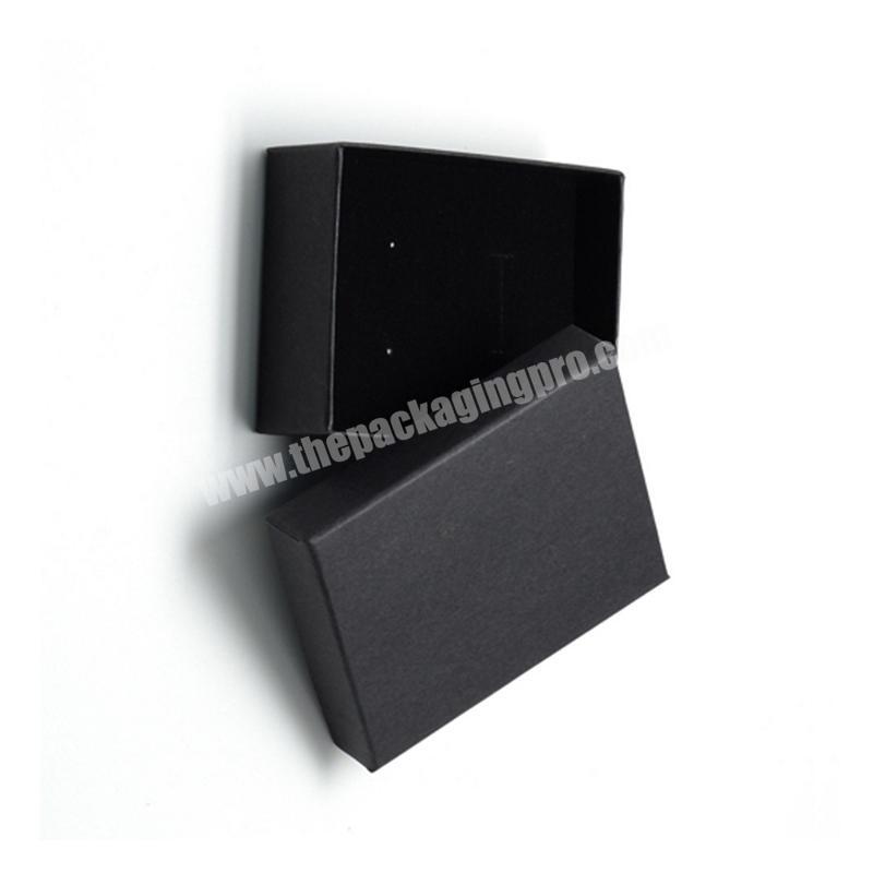 Wholesale cheap recycled logo luxury jewelry ring necklace earring gift paper packaging box sets