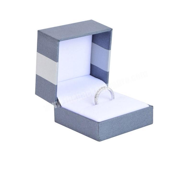 Luxury Design Custom Logo Printed Jewelry Box With Logo Luxury Box Ring Box Jewelry Case