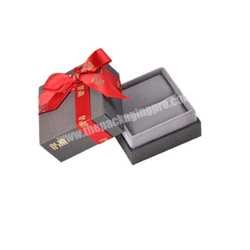 ecofriendly  packaging Popular Custom Logo Print High Quality Luxury Jewelry Box Gift Pack