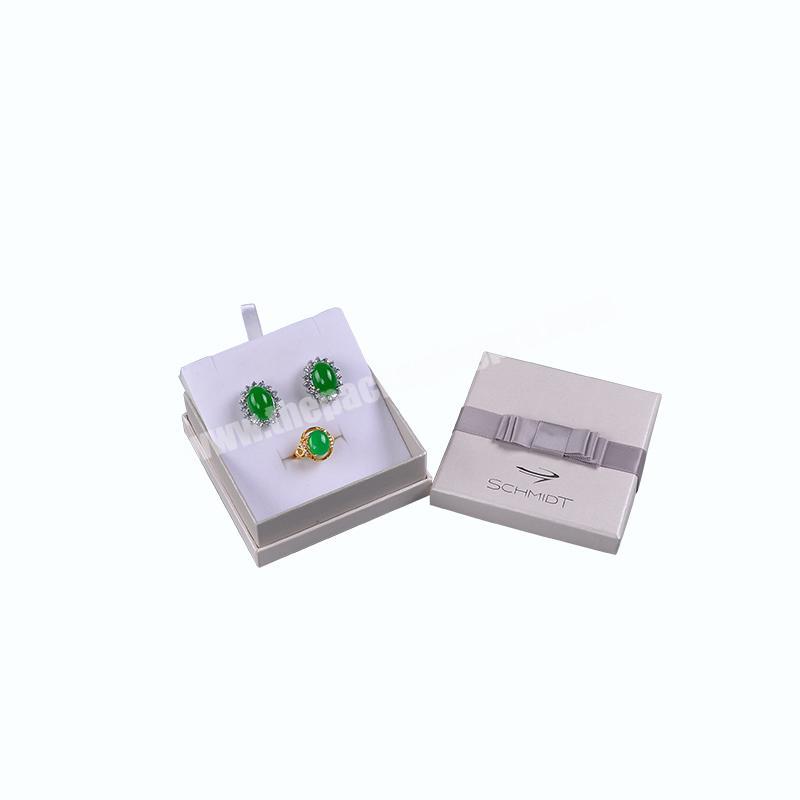 Fair hot sell earring engagement gift Jewelry box with Customized