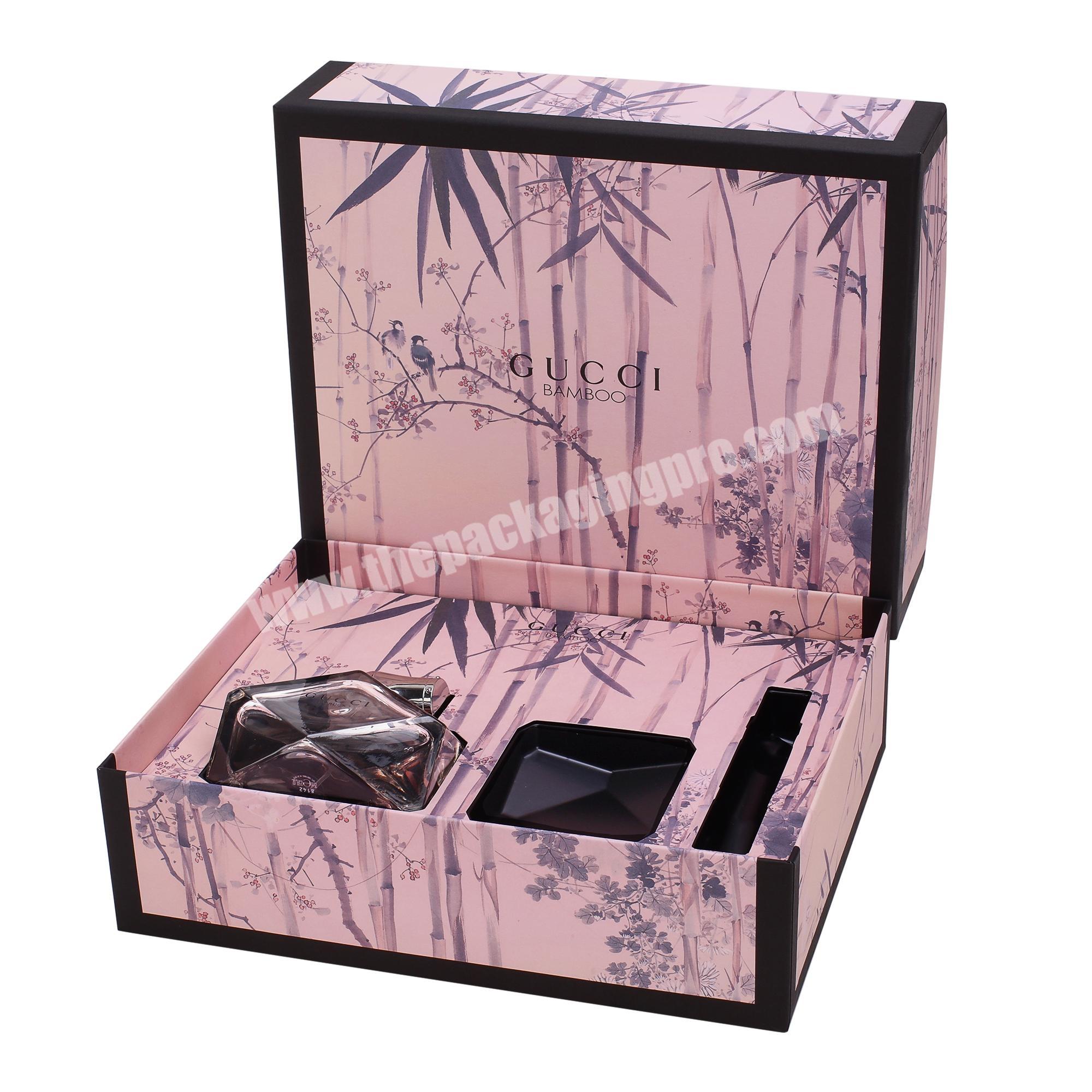 Hot Sale Printed Cardboard Paper Gift Packaging Boxes With Blister For Cosmetics
