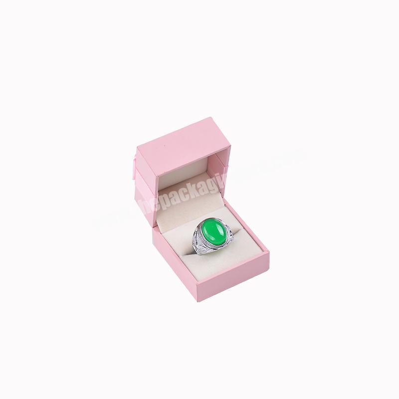 Custom color luxury romantic rings gift jewelry gift boxes jewelry set box gift