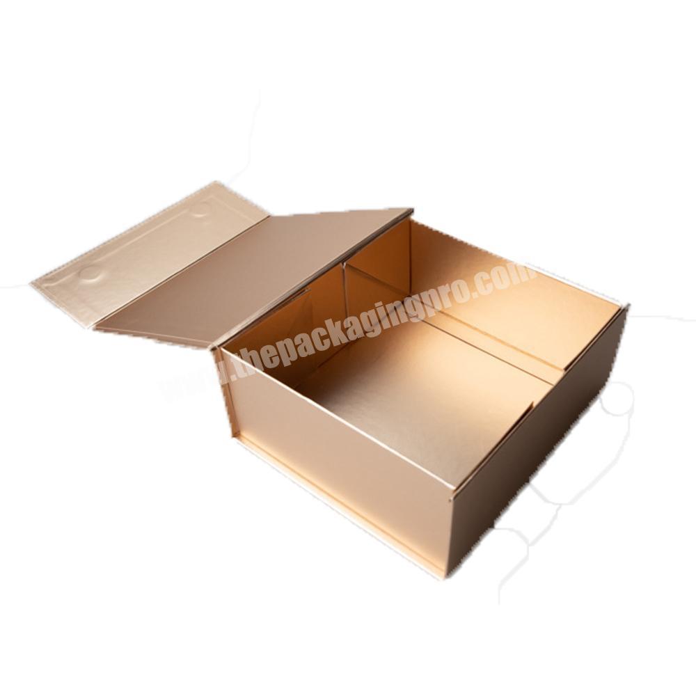 Custom Luxury Foldable Magnetic Gift Paper Box Packaging For Baby Clothes