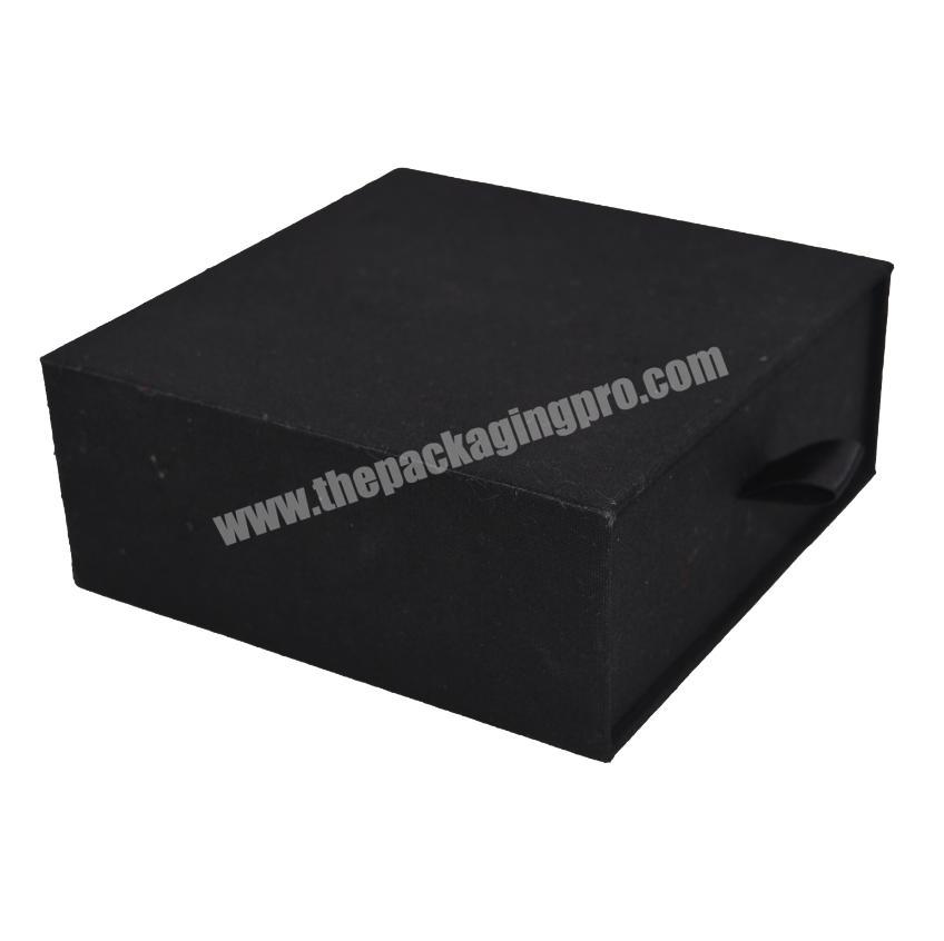 Custom logo paper drawer gift box watch packaging boxes with foam insert
