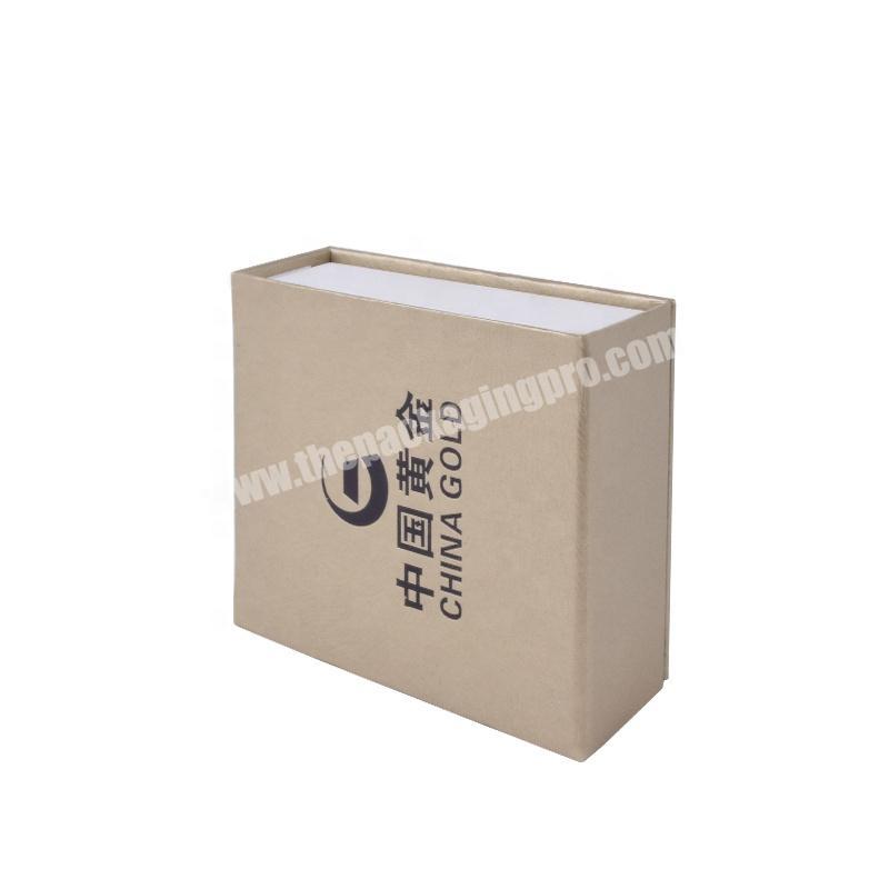 logo  packaging fancy custom size flat square clothes magnetic closure paper box