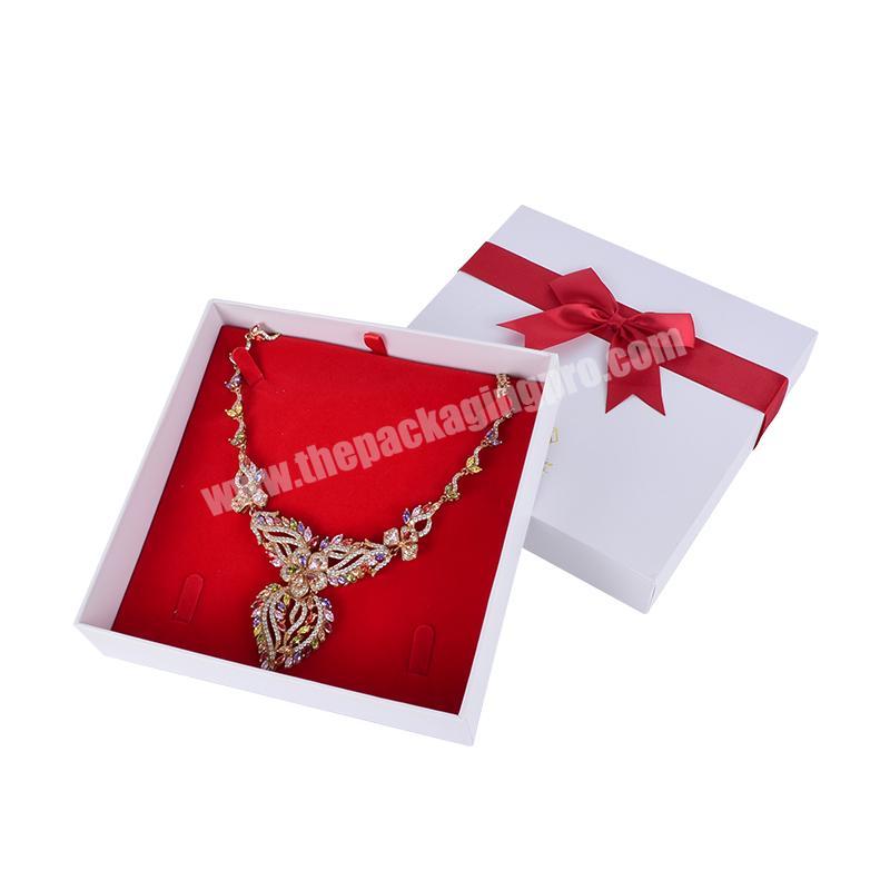Sustainable Wholesale Custom Paper Jewelry Boxes With Logo