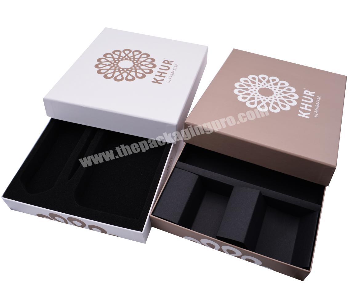 Eco custom made festival wedding chocolate jewelry flower gift box with paper insert