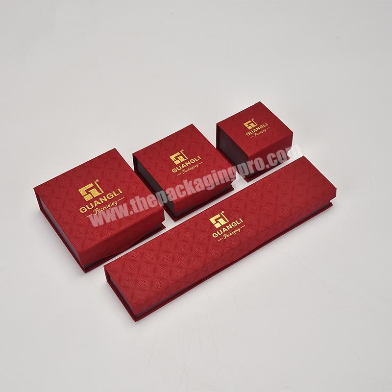 high quality wholesale China Manufacturers custom logo luxury jewelry box packaging