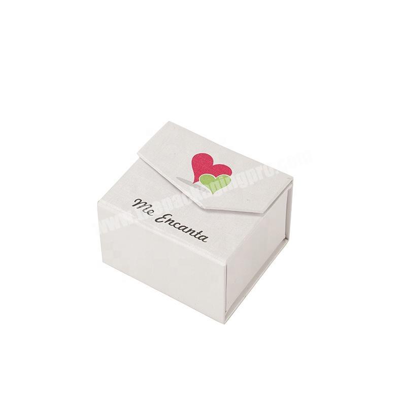 Wholesale luxury cardboard rigid custom logo printed flip top ribbon magnetic paper gift box
