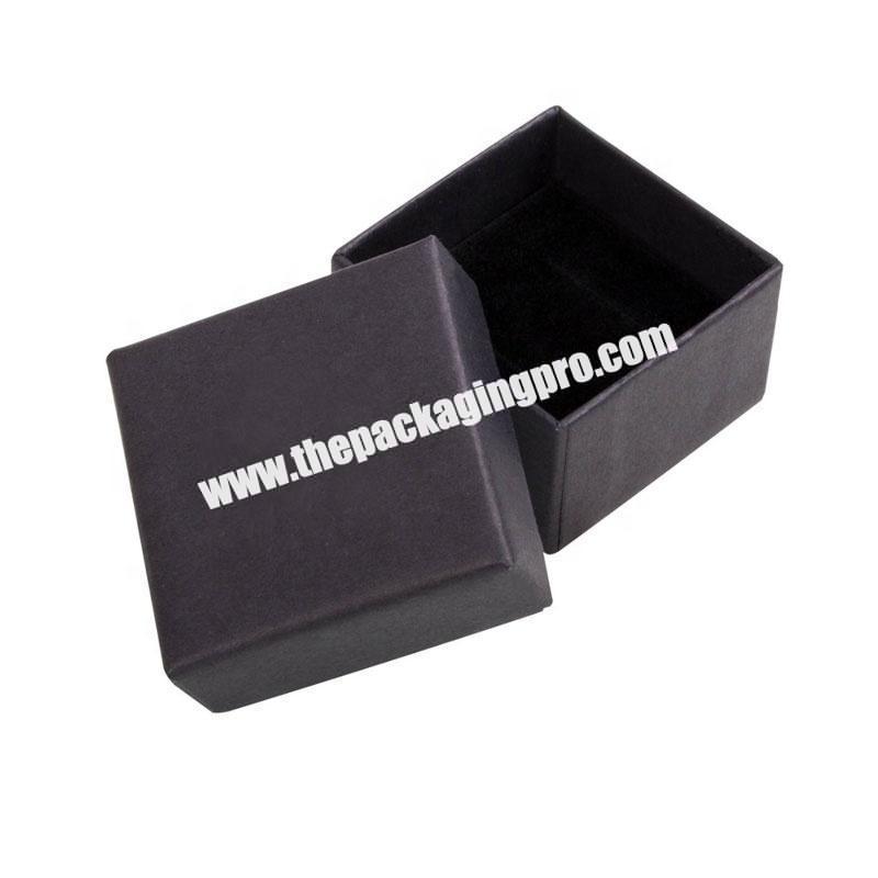 wholesale cheap custom luxury silver logo paper cardboard gift box for jewelry packaging ring box