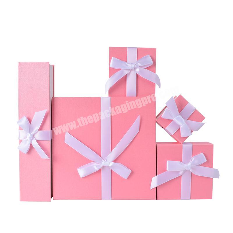 High-end fashion gift luxury necklace box paper jewelry