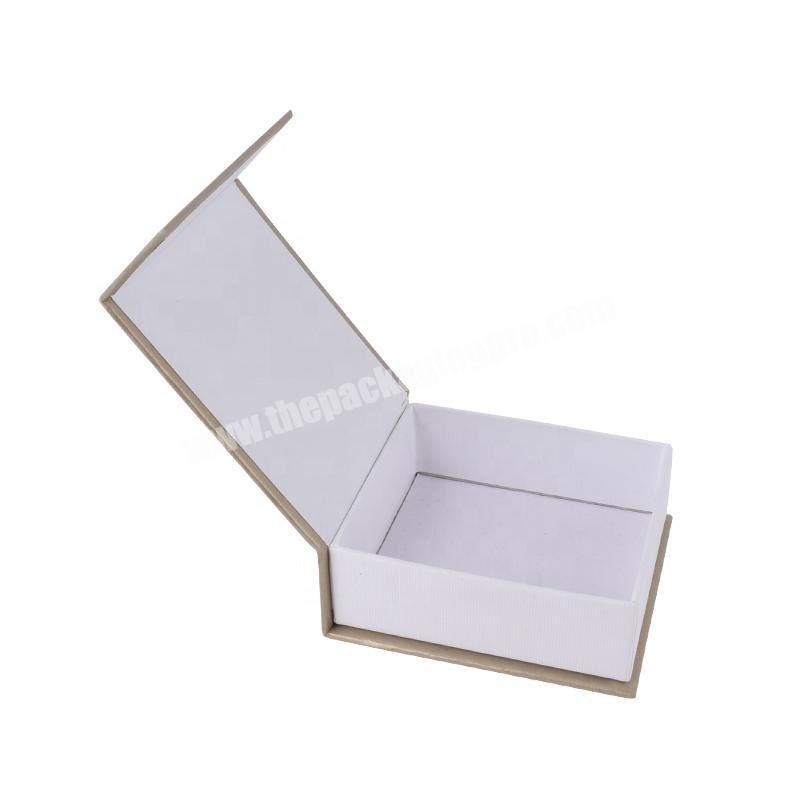 cheap price custom printed corrugated board paper box with magnetic cover brown clocor  packing