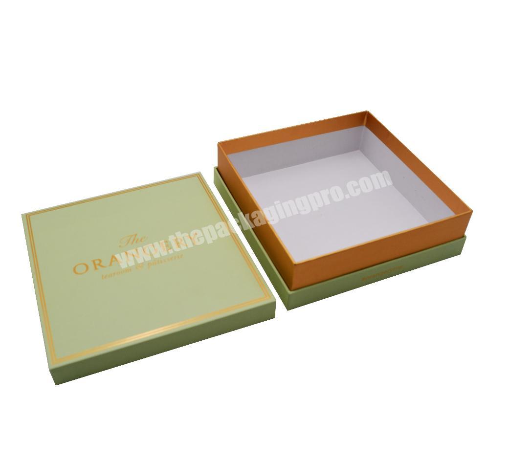 custom luxury paper packaging box mooncake gift box
