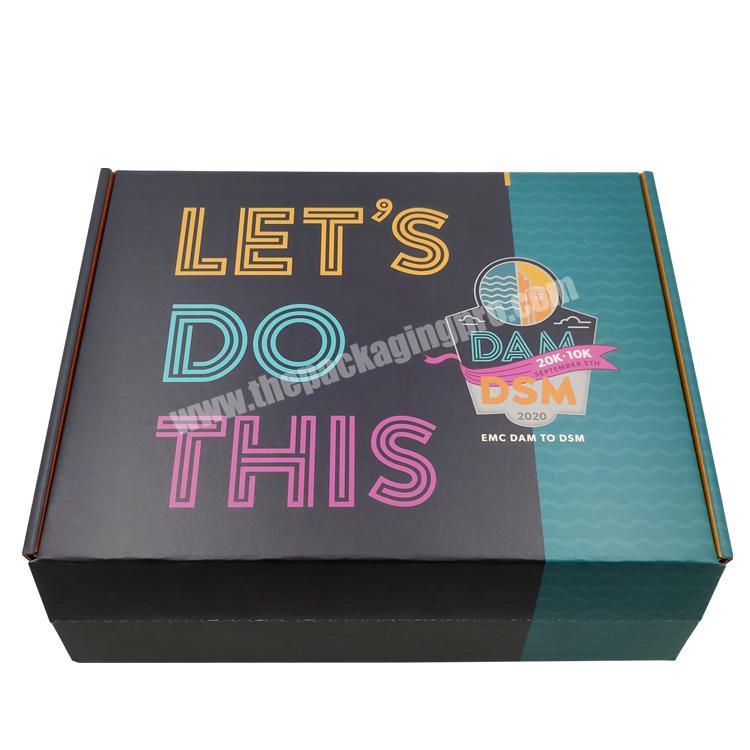 Luxury Custom Logo Corrugated Cardboard Shipping Gift Packaging Mailing Boxes With Disposable Self-adhesive Tear Tape Seal