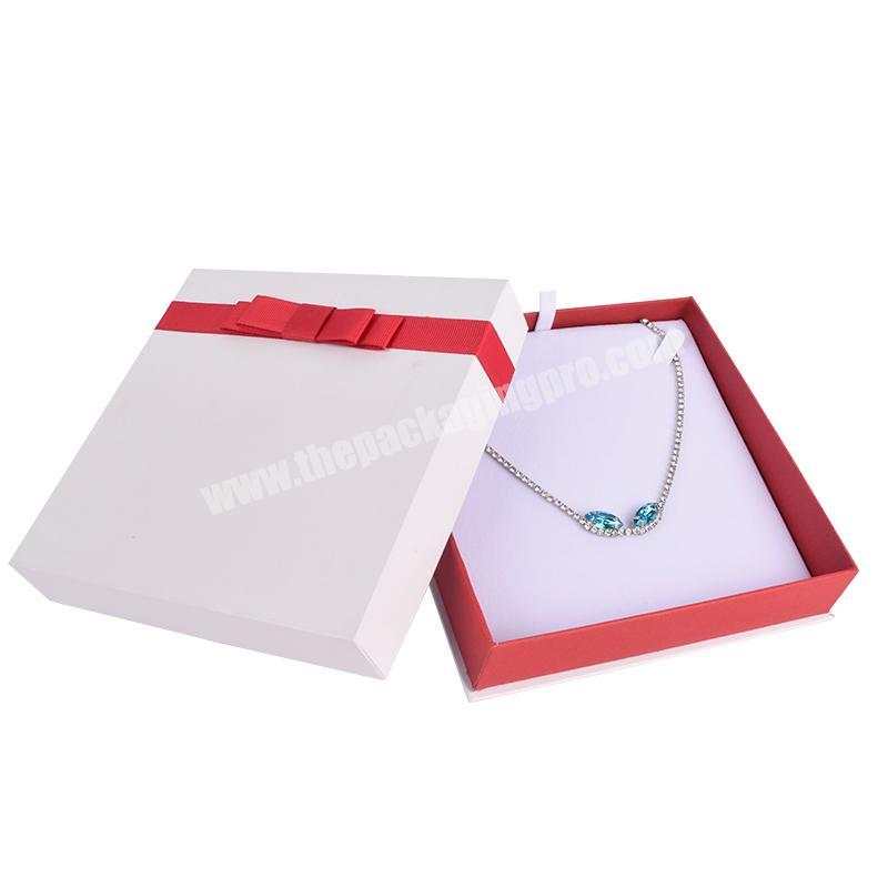 Wholesale mini wedding jewelry box with custom logo
