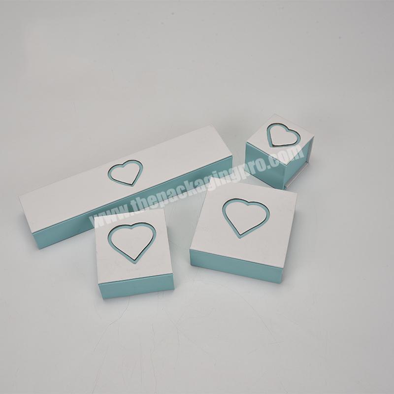 Unique gift wholesales cardboard hot sale logo luxury custom jewelry packaging