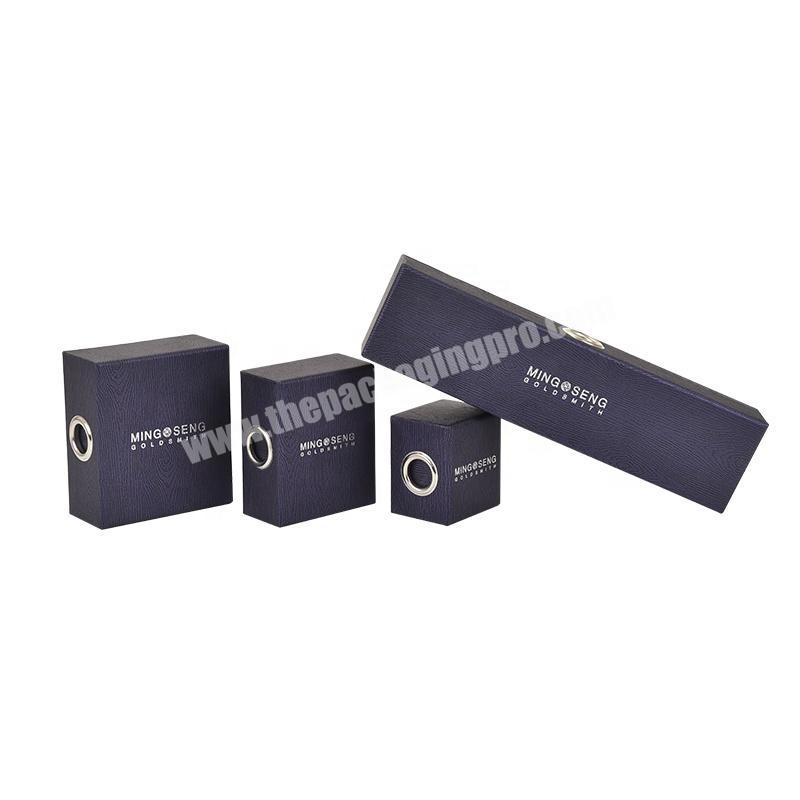 wholesale paper ring bangle jewelry boxes inserts customizing luxury tall jewellery box