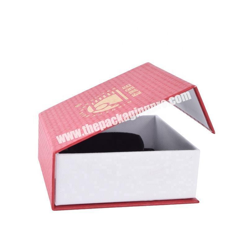 4x4x2 small black paper box white jewelry packaging wholesale paper mache paper  boxes