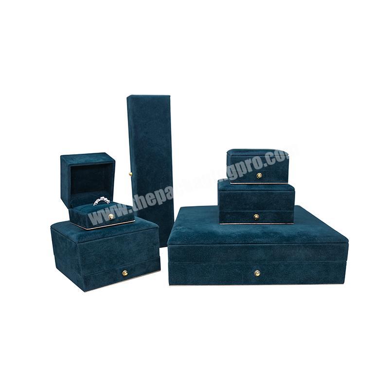 Button jewellery packaging wholesale luxury jewelry set gift box