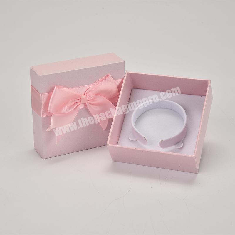 high quality wholesale new arrival fancy cardboard custom jewelry box packaging