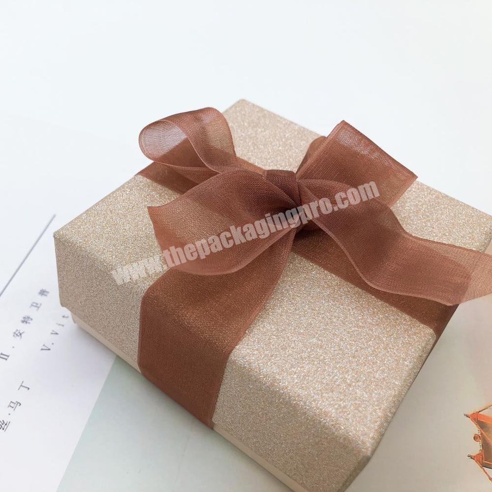 Stock jewelry earring packaging box with customized LOGO