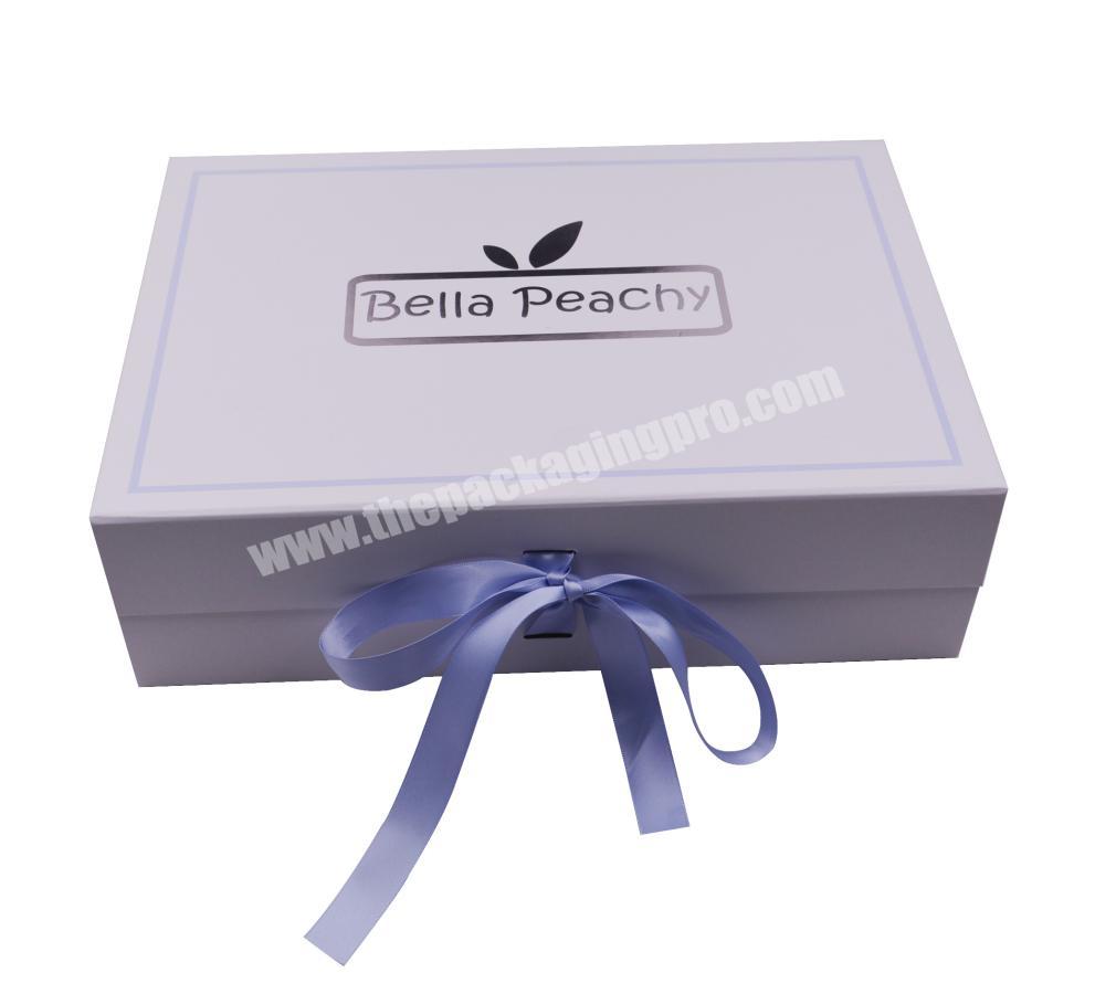 Custom cardboard magnetic closure makeup beauty paper packaging gift box