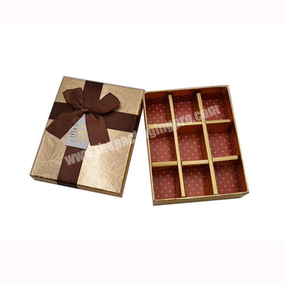 Lid And Base Chocolate 2 Piece Gift Box Paper Luxury Jewelry Small Packaging Boxes For Food Cosmetic Makeup Clothing Lipstick