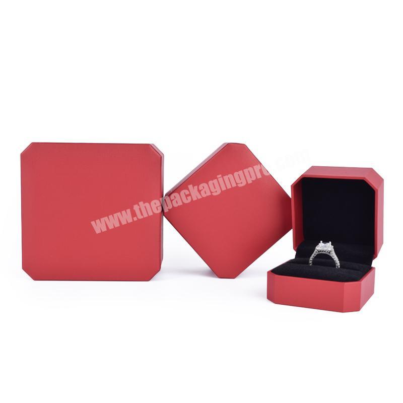wholesale plastic original red 8x2 chunky customezied' jewelry packaging box