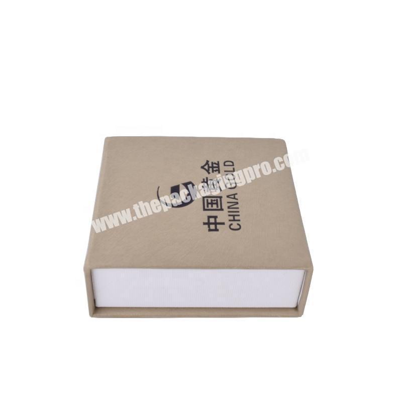 custom printing logo cardboard jewelry gift packaging with magnetic cover  paper box