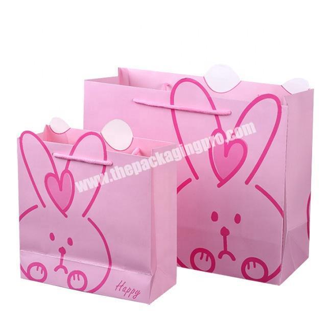 Custom Paper Gift Bags Custom Printed On Glossy Paper With Logo Animal Print