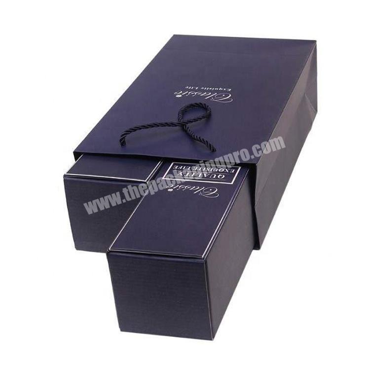 Our Own Manufacturer High Standard Delicate Wine Glass Packing Box With Accessories