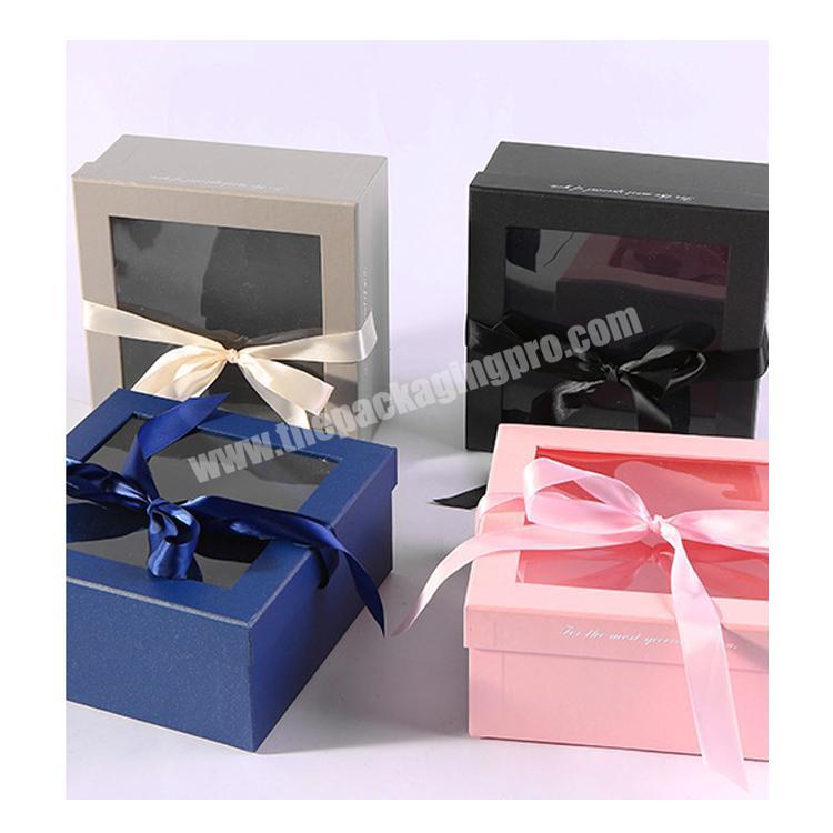 Visual gift boxes with Windows can be customized for wholesale reuse