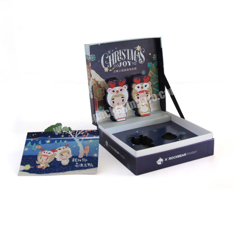 Customized food Use Christmas Paper Gift Box Packaging Cardboard Box for Chocolate, Cookie, mooncake