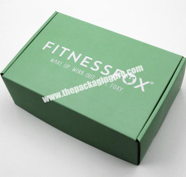 Supplier Small Custom Printed Clear Box   Corrugated Gift Folding Packaging  Box