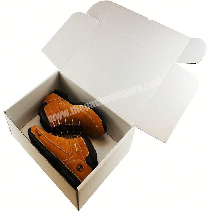 Corrugated  kraft paper box and packaging box for shoes and clothes