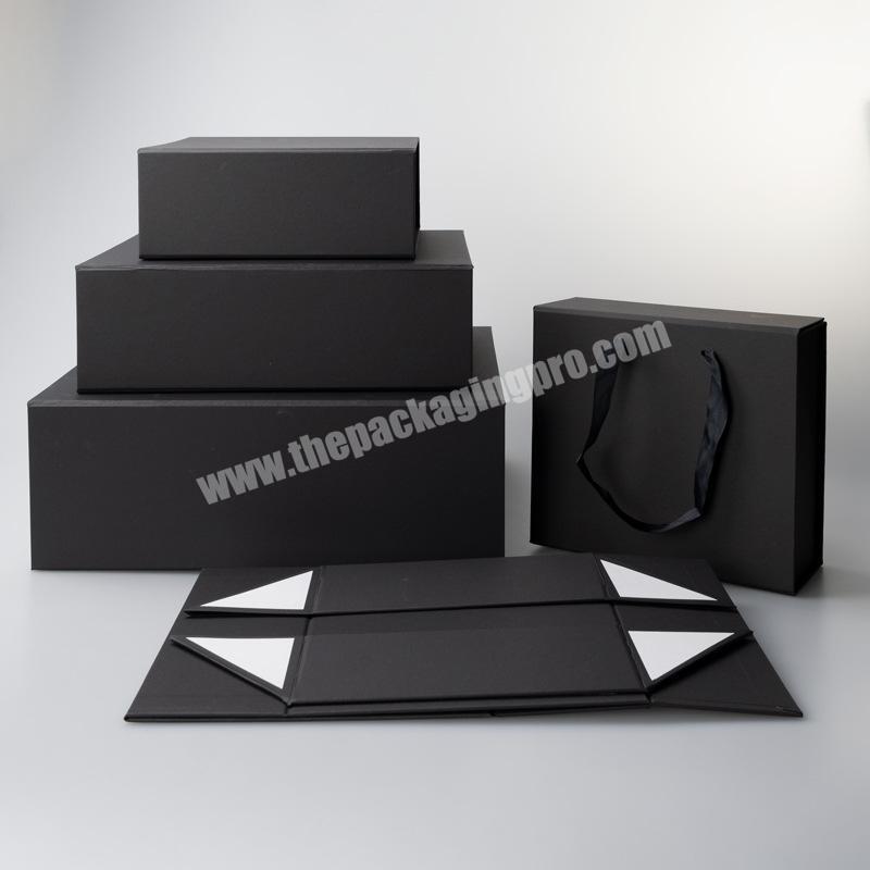 Nicro Custom Logo Folding Paper Flat Packing Luxury Magnetic Gift Box Wholesale