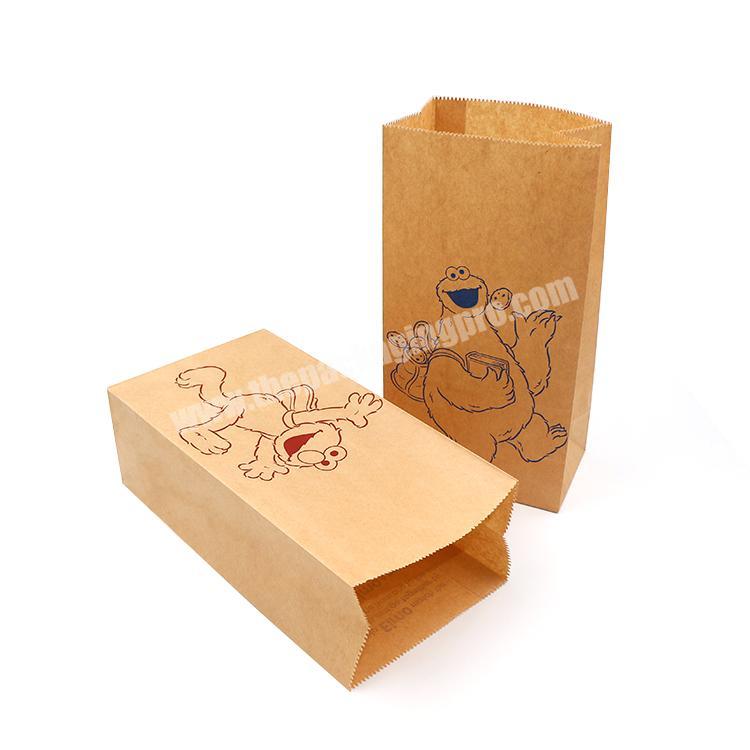 hot selling custom logo recyclable take away mcdonald's paper bag