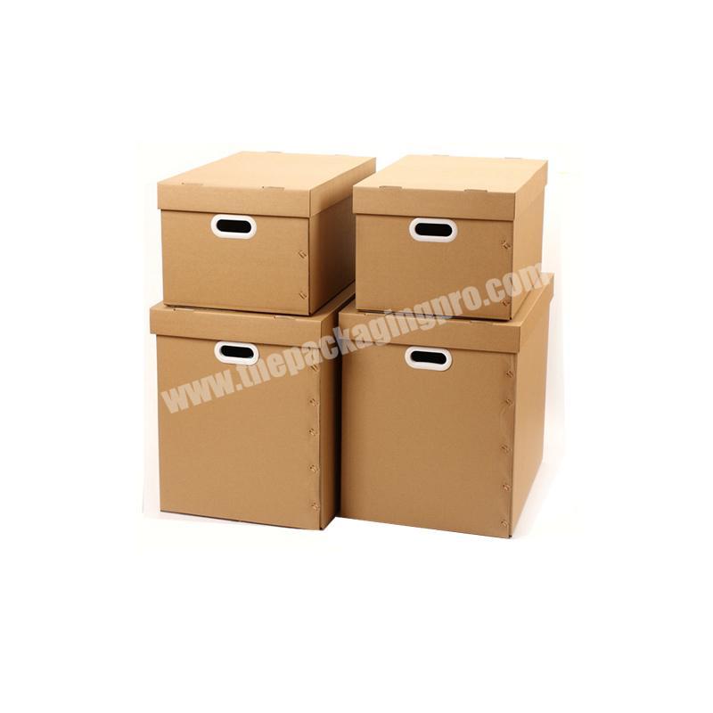 Small Brown Wholesale Corrugated House Moving Box