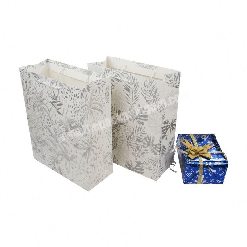 Wholesale Fancy Cheap Personalized Customized Jewelry Paper Gift Bag with Handles
